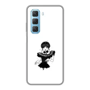 Чохли Венсдей на Infinix Hot 50 5G Уенсдей (AlphaPrint) (танець Венздей)