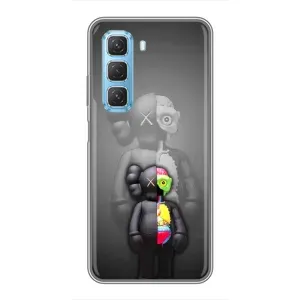 Чохли для Infinix Hot 50 5G - Bearbrick Louis Vuitton (PREMIUMPrint) (Тіло Bearbrick)