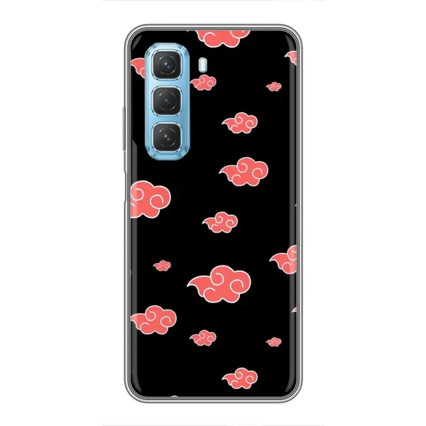 Чохол з принтом «Хмарки Аніме» для Infinix Hot 50 5G