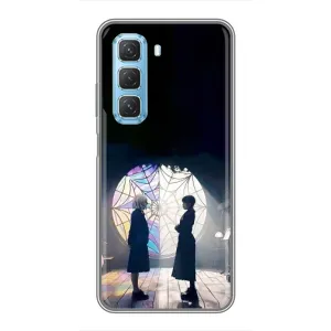 Чохли Венсдей на Infinix Hot 50 5G Уенсдей (AlphaPrint) (Венздей та Інід)
