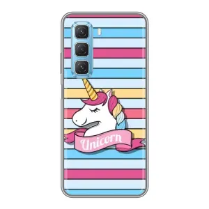 Чохол для Інфінікс Хот 50 5Джі - (Єдинорожки - Новинки) (AlphaPrint) (Unicorn)