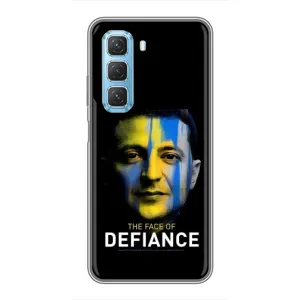 Чохол для Infinix Hot 50 5G (AlphaPrint - с принтом Зеленського) (В. Зеленский)