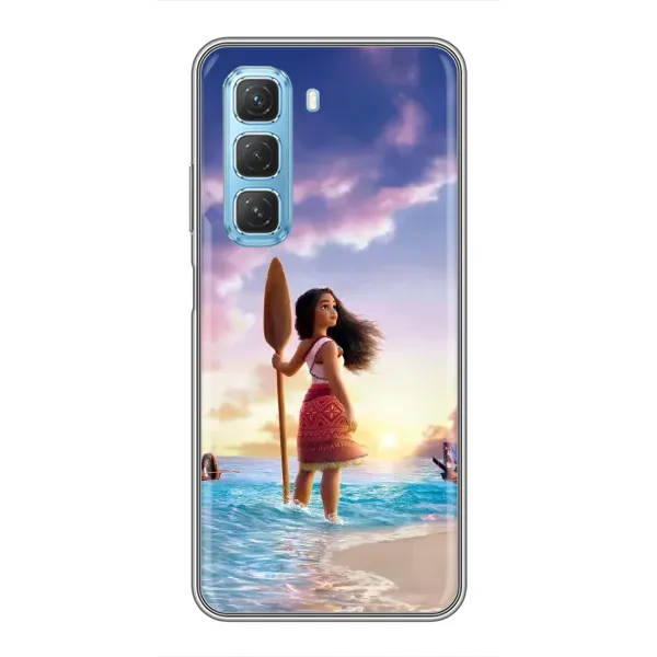 Чохол з принтом «Моана з веслом» для Infinix Hot 50 5G