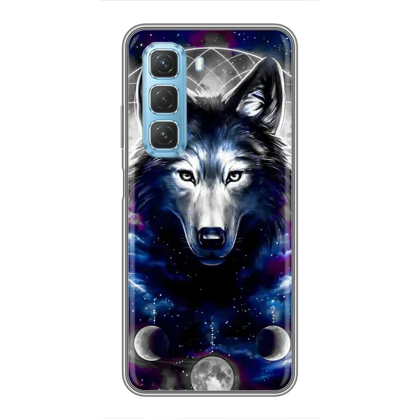 Чехол с принтом «Волк» для Infinix Hot 50 5G