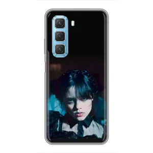Чохли Венсдей на Infinix Hot 50 5G Уенсдей (AlphaPrint) (погляд Венздей)