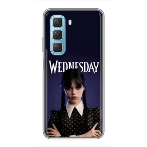 Чохли Венсдей на Infinix Hot 50 5G Уенсдей (AlphaPrint) (Wednesday)