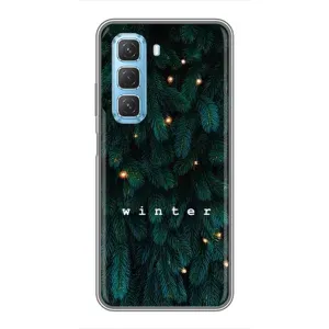 Новорічні, Святкові Чохли для Infinix Hot 50 5G - 2024 год (Winter)