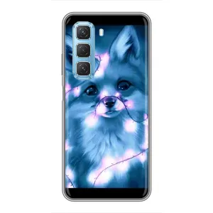 Чехлы с картинкой Лисички для Infinix Hot 50 5G (VPrint) (Яркая лисичка)