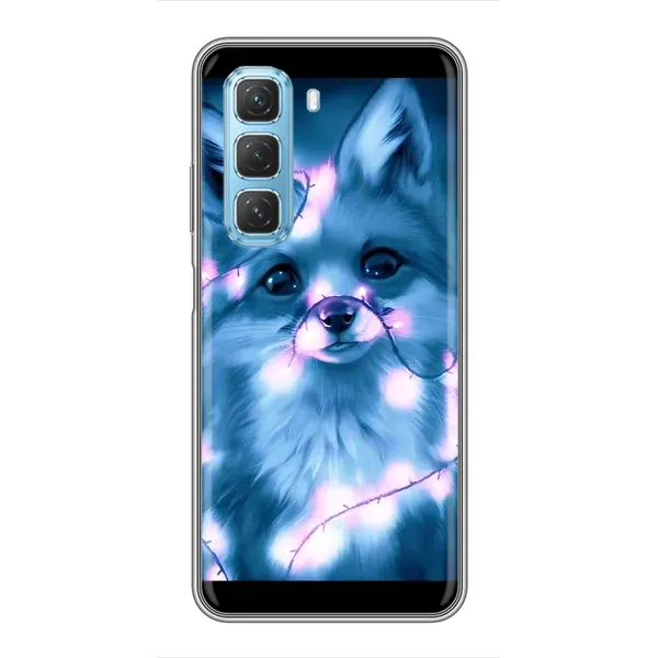 Чехол с принтом «Яркая лисичка» для Infinix Hot 50 5G