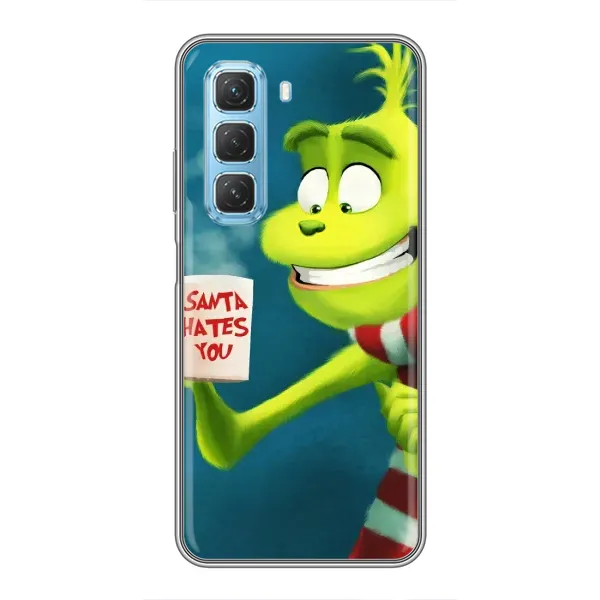 Чохол з принтом «Зелений Грінч» для Infinix Hot 50 5G