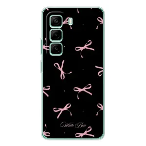 Чехол с принтом «Банты на черном» для Infinix Hot 50 Pro Plus