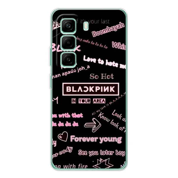Чехол с принтом «BLACKPINK» для Infinix Hot 50 Pro Plus