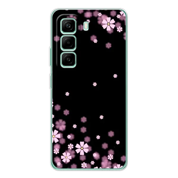Чехол с принтом «Цветочки маленькие» для Infinix Hot 50 Pro Plus Чехол с принтом «Цветочки маленькие» для Infinix Hot 50 Pro Plus