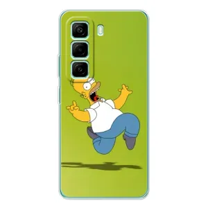 Чехол с Симпсонами для Infinix Hot 50 Pro Plus (VPrint)
