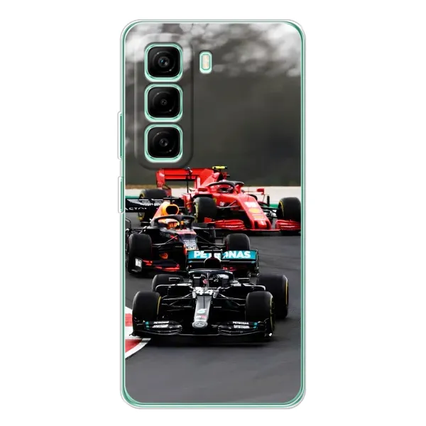 Чехол с принтом «Гонка Формула 1» для Infinix Hot 50 Pro Plus Чехол с принтом «Гонка Формула 1» для Infinix Hot 50 Pro Plus