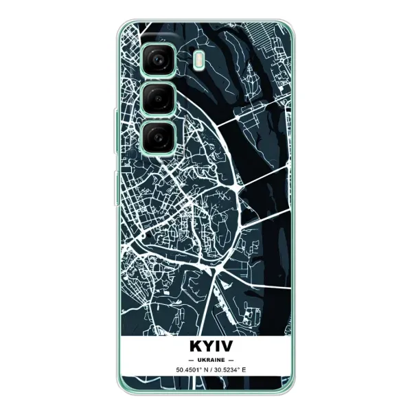 Чехол с принтом «Киев» для Infinix Hot 50 Pro Plus