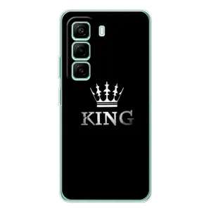 Чехол с Короной Инфиникс Хот 50 Про Плюс - (AlphaPrint) (KING)