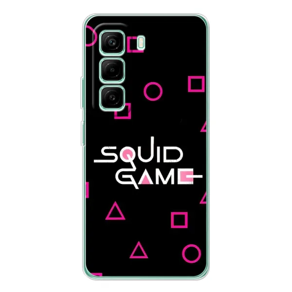 Чехол с принтом «Паттерн Игра кальмара» для Infinix Hot 50 Pro Plus Чехол с принтом «Паттерн Игра кальмара» для Infinix Hot 50 Pro Plus