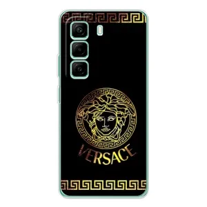 Чехол с принтом «Logo Versace» для Infinix Hot 50 Pro Plus