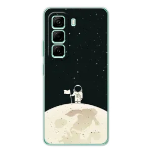 Чехол с принтом «На луне» для Infinix Hot 50 Pro Plus