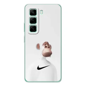 Чехлы с Обезьянами NFT для Infinix Hot 50 Pro Plus (AlphaPrint) (обезьяна NFT Nike)