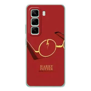 Чехол с принтом «очки Гарри» для Infinix Hot 50 Pro Plus