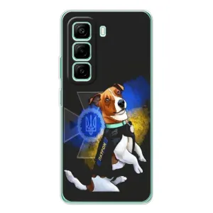 Чехол с принтом «Патрон собачка» для Infinix Hot 50 Pro Plus