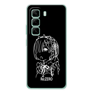 Чехол с принтом «Re: Zero» для Infinix Hot 50 Pro Plus
