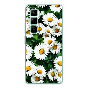 Чехол с принтом «Ромашки» для Infinix Hot 50 Pro Plus