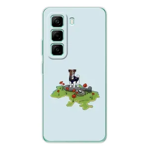 Чехол с принтом «Сапер Пес» для Infinix Hot 50 Pro Plus