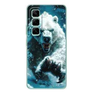 Чохол з картинкою 'Хижаки' для Infinix Hot 50 Pro Plus (Полярний ведмідь)