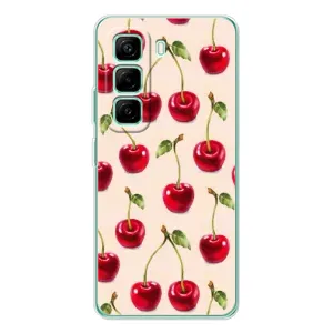 Чехол с принтом «Вишня» для Infinix Hot 50 Pro Plus