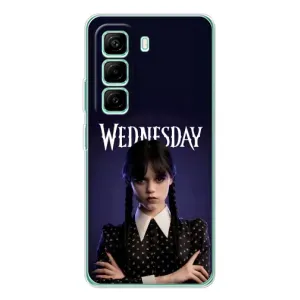Силиконовый чехол с картинкой для Infinix Hot 50 Pro Plus (Wednesday)
