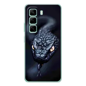Чохол з картинкою 'Хижаки' для Infinix Hot 50 Pro Plus (Чорна змія)