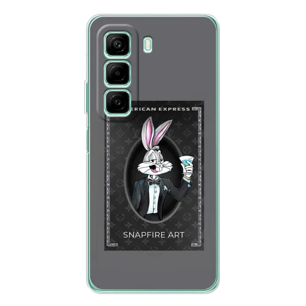 Чехол с принтом «Бакс Бани LV» для Infinix Hot 50 Pro