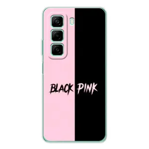 Чехол с музыкальной группой для Infinix Hot 50 Pro (БлэкПинк)