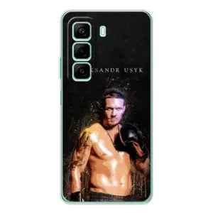 Чехол с картинкой Александр Усик для Infinix Hot 50 Pro (Боксер Александр Усик)