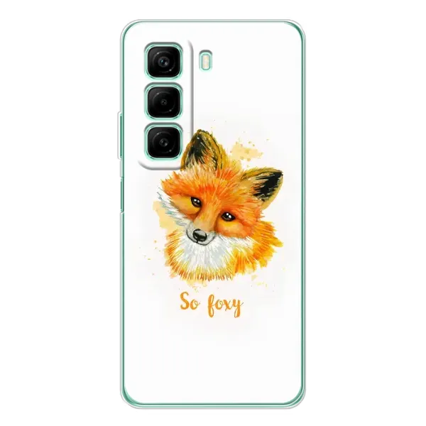Чехол с принтом «Девочка Лиса» для Infinix Hot 50 Pro