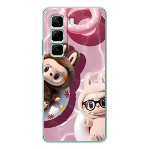 Чехол с принтом «Игрушка Лабубу» для Infinix Hot 50 Pro