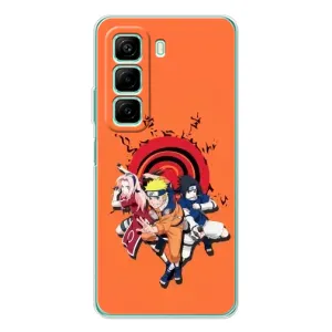 Чехол с принтом «команда Наруто» для Infinix Hot 50 Pro