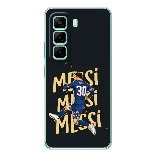 Чехол с принтом «Messi ПСЖ» для Infinix Hot 50 Pro