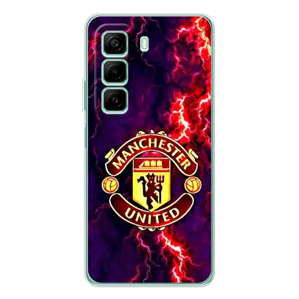 Чехол с принтом «огненный Манчестер» для Infinix Hot 50 Pro Чехол с принтом «огненный Манчестер» для Infinix Hot 50 Pro