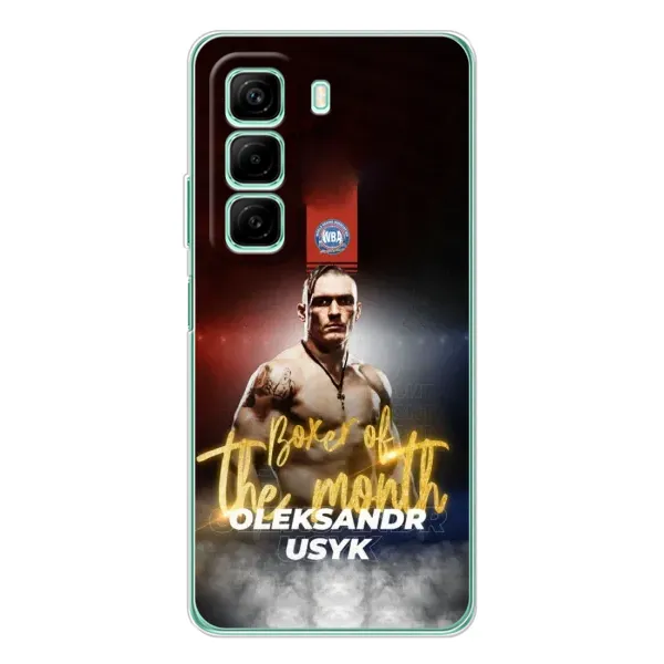 Чехол с принтом «Olexandr Usyk» для Infinix Hot 50 Pro Чехол с принтом «Olexandr Usyk» для Infinix Hot 50 Pro