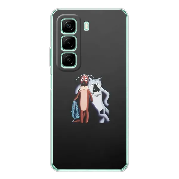 Чехол с принтом «Шо опять» для Infinix Hot 50 Pro