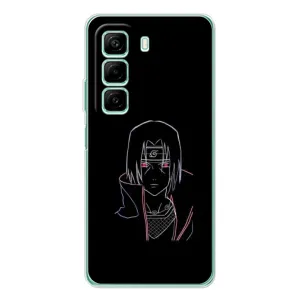 Чохол з принтом «силует Ітачі» для Infinix Hot 50 Pro