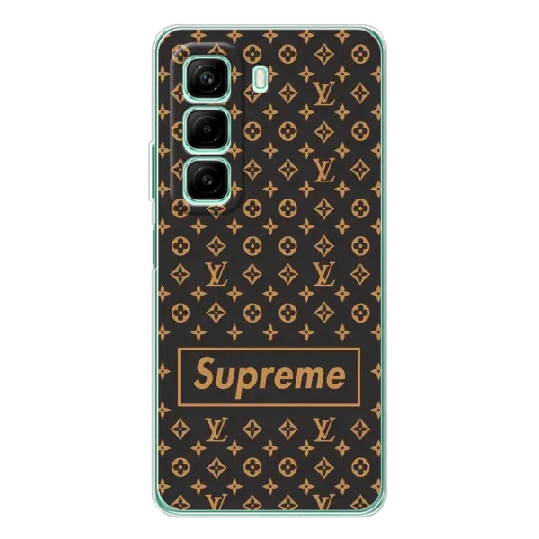 Чохол з принтом «Supreme LV» для Infinix Hot 50 Pro