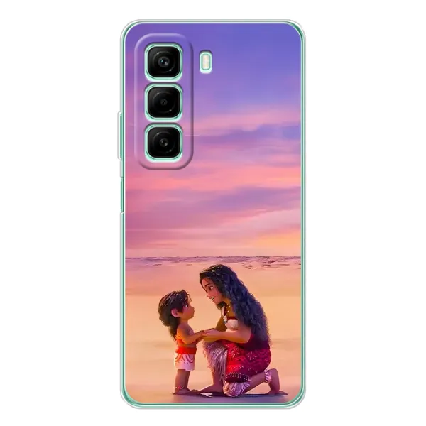 Чохол з принтом «Маленька Ваяна» для Infinix Hot 50 Pro Чохол з принтом «Маленька Ваяна» для Infinix Hot 50 Pro