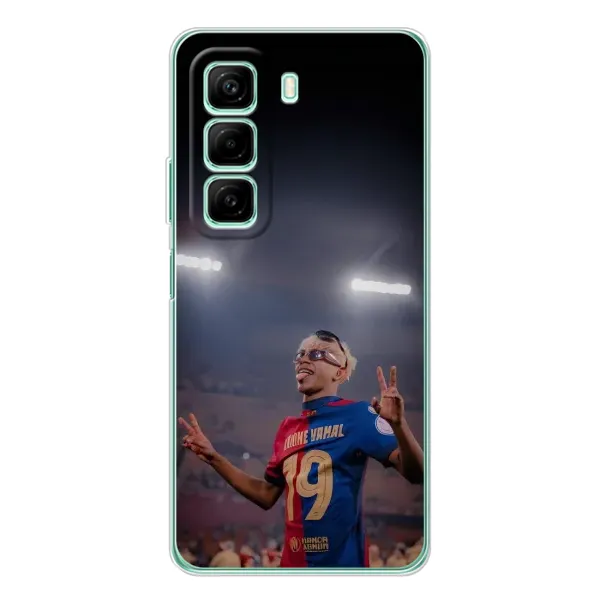 Чехол с принтом «Ямаль на стадионе» для Infinix Hot 50 Pro
