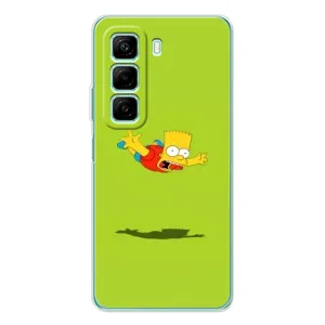 Чjхол з Сімпсонами для Infinix Hot 50 (VPrint) (Барт Сімпсон)