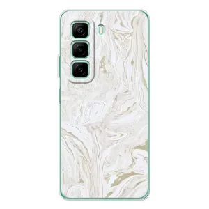 Мраморний чехол на Infinix Hot 50 (VPrint) (Білий мрамор)